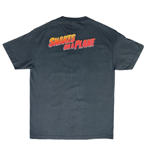 Vintage Y2K Alstyle Apparel & Activewear Snakes On A Plane Promo Tee - Large - Picture 3 of 5